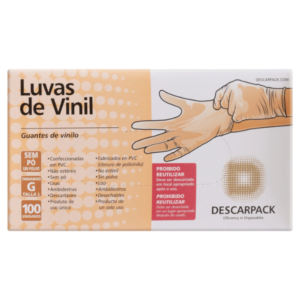 Luva de Vinil sem Po