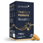 Ômega 3 Fosfatix 60 Caps Pura Vida