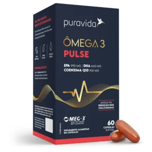 Ômega 3 Pulse 60 Caps Pura Vida