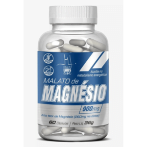 Malato de Magnésio 60 Caps Health Labs