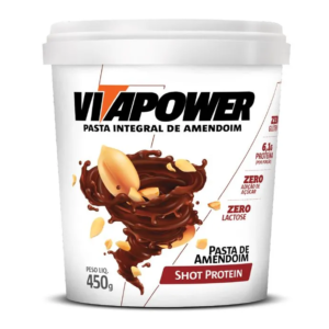 Vitapower Pasta de Amendoim Gourmet Shot Protein 450g